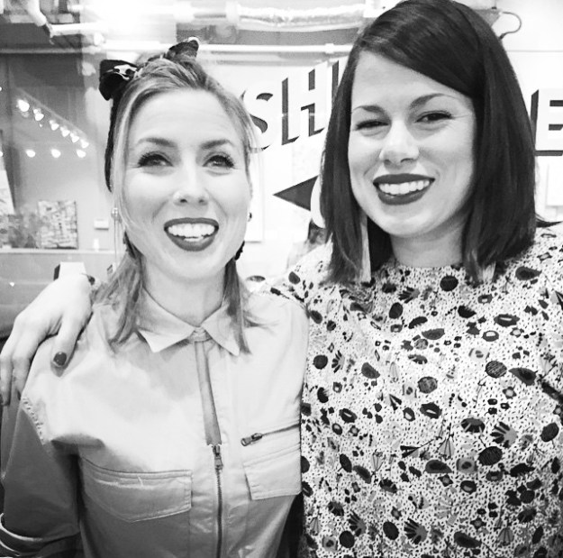 2015 03 06 AAAC me and Jenna bw