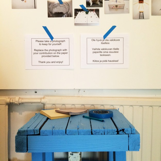 Paper Exchange signage square