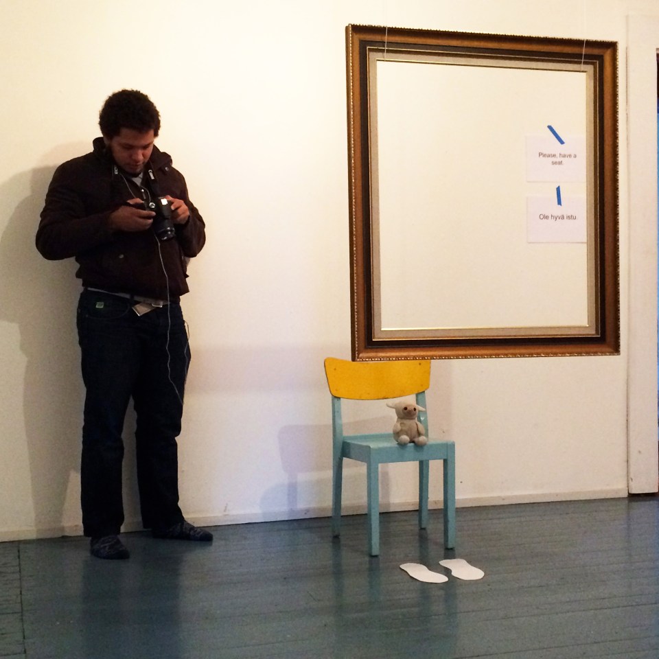 Reflexive Portrait Joao and Sheep 3 square